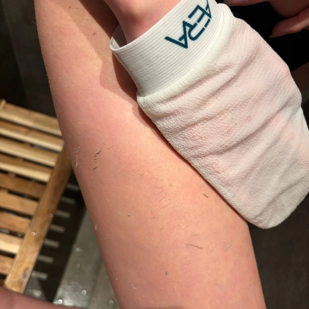 Eksfolieringshandske